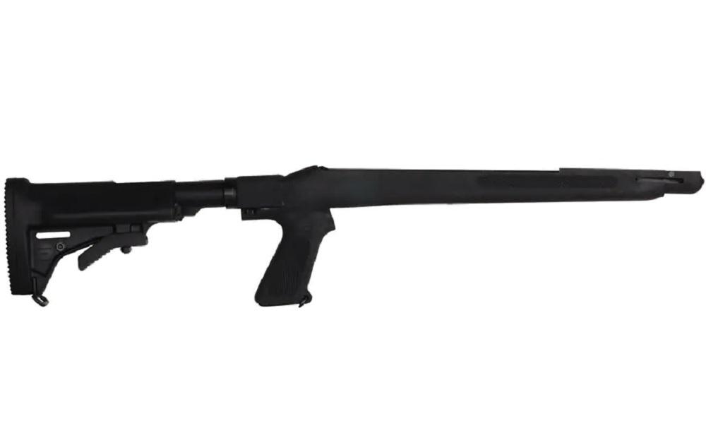  Choate 5- Position Collapsible Rifle Stock With Pistol Grip M1 Carbine Synthetic Black