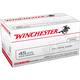  Winchester 45 Auto Usa Target Fmj 230 Gr, 100 Rounds