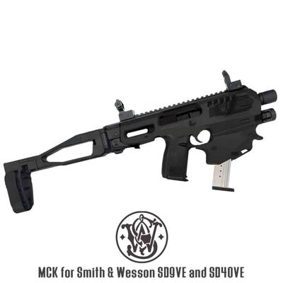 CAA Smith & Wesson SD9VE/SD40VE Micro Conversion Kit, Black