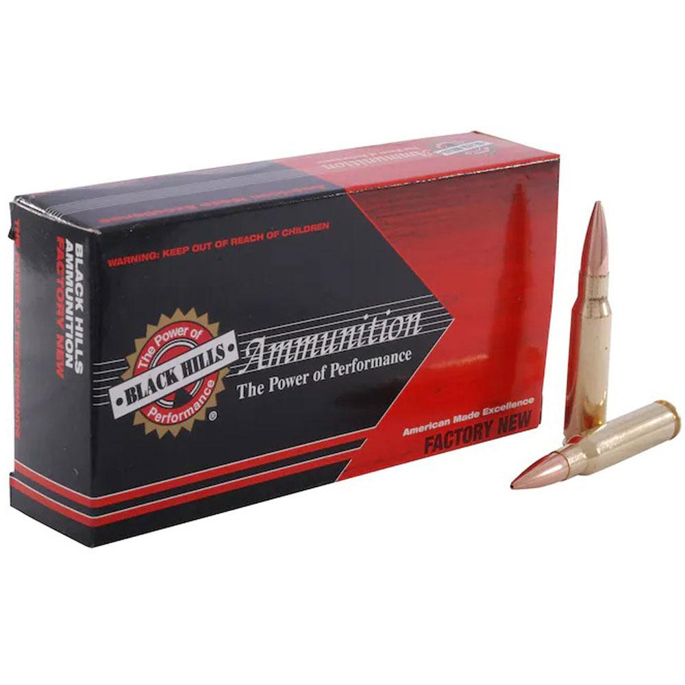  Black Hills Ammo 308 Win 168 Grain Match, 20 Rnds, Hollow Point Boat Tail