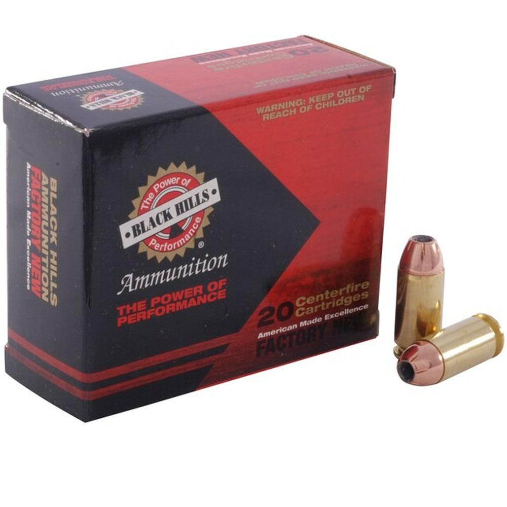  Black Hills Ammo 40 S & W 180 Grain, 20 Rnds, Jacketed Hollow Point