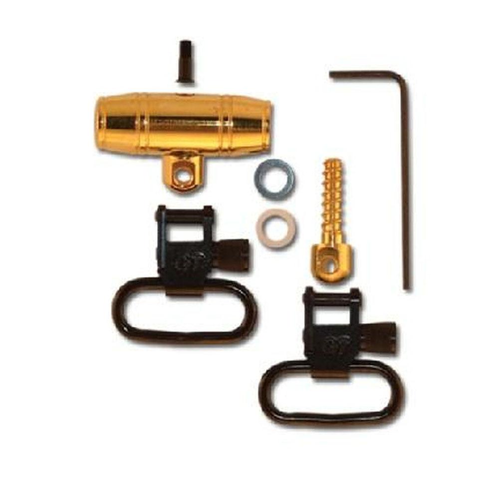 Bullseye North Grovtec T/C Hawken Rifle Sling Swivel Set 1" Loops