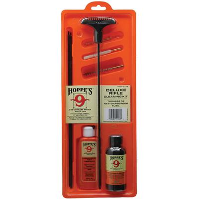 Hoppe's No. 9 Cleaning Kit w/ Steel Rod, .17/.204 cal Rifle