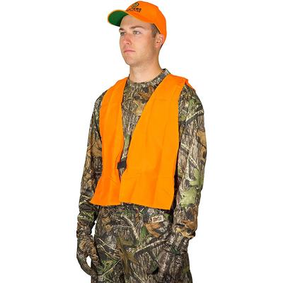 Hunters Specialities Blaze Orange Magnum Safety Vest, Fits Up To 4XL