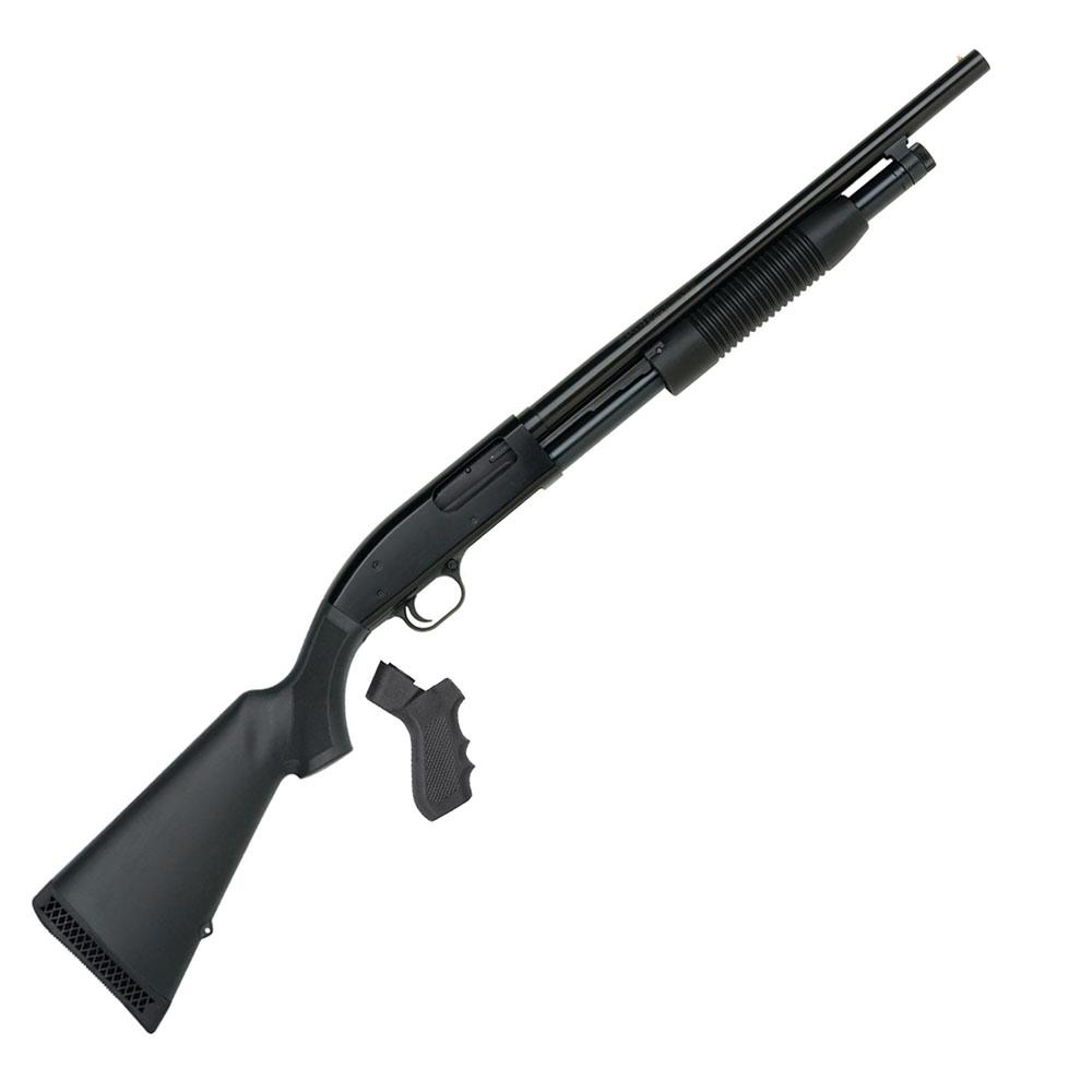 Mossberg Maverick 88 12ga 3" Pump Action Shotgun, 18.5" Barrel, 6+1rd, Pistol Grip Incl., Blued/Synthetic