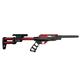 Custom Spectre Ballistics C- 71 10/22 .22lr Semi Auto Rifle, 1x Mag, Crazy Red
