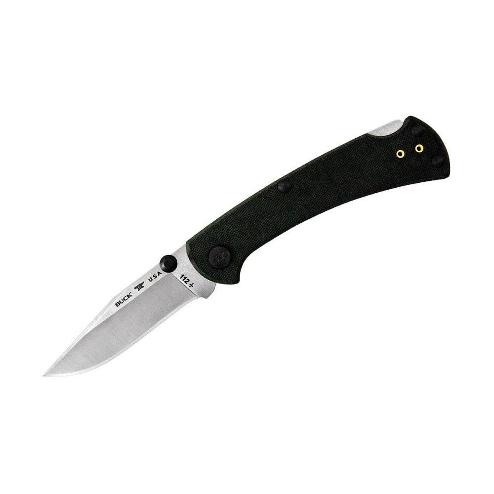  Buck Knives 112 Slim Pro Trx Knife, Black