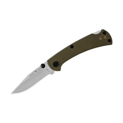 Buck Knives 112 Slim Pro TRX Knife, OD Green