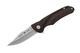 Buck Knives 841 Sprinter Pro Knife, Brown Burlap Micarta