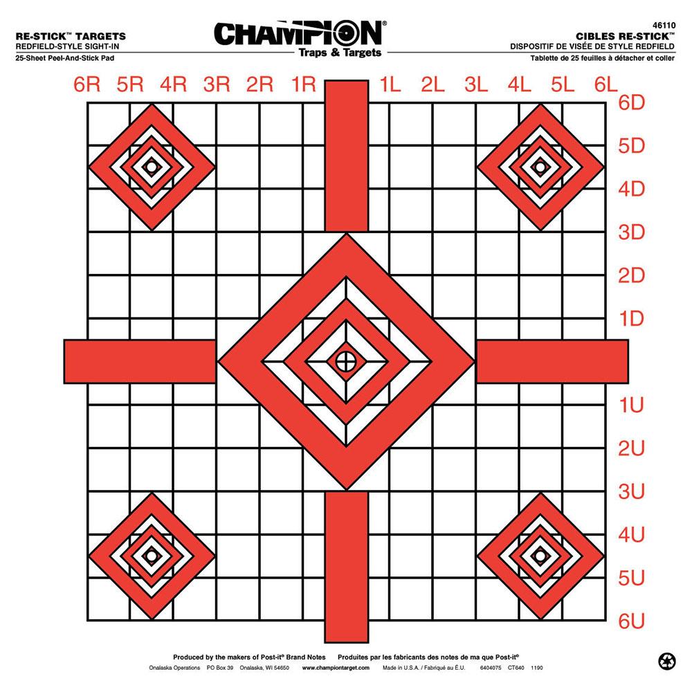  Champion Re- Stick Updated Redfield Sight- In Target 16 