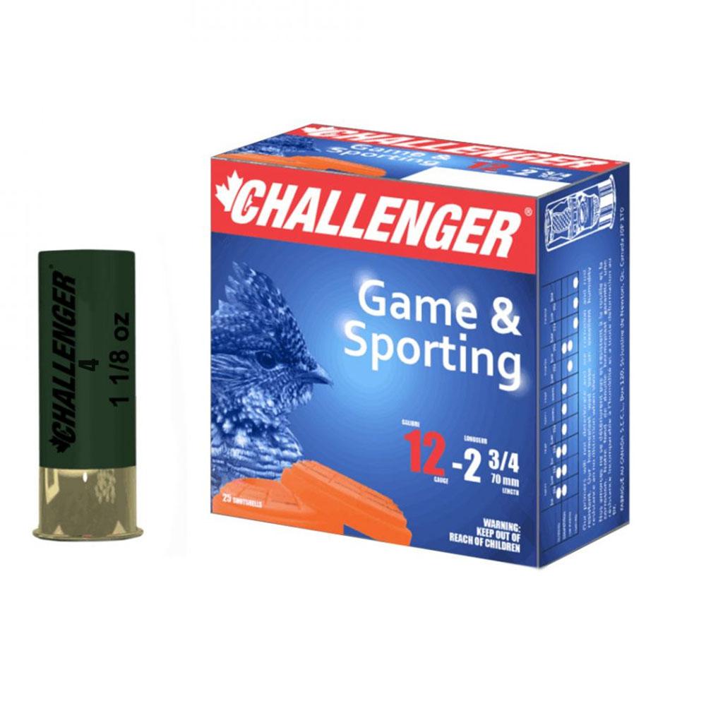  Challenger Game & Sporting 12ga 2- 3/4 
