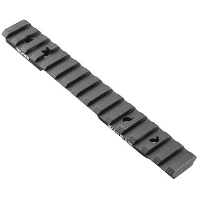 Weaver Extended Picatinny Base for Remington 700 Long Action, 0 MOA Matte Black