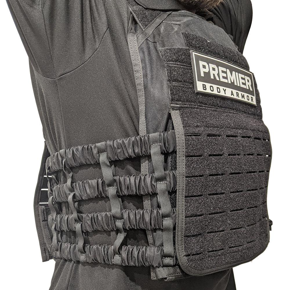 Bullseye North Premier Body Armor Core Mission Plate Carrier, Black