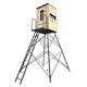 Muddy Outdoors Gunner Box Blind W/Deluxe 10 ' Tower