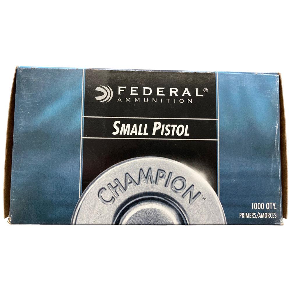  Federal # 100 Small Pistol Primers Brick Of 1000