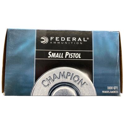Federal #100 Small Pistol Primers Brick of 1000