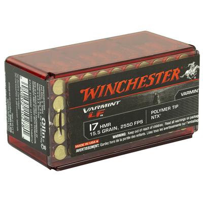 Winchester Varmint LF .17HMR 15.5gr Lead-Free, Box of 50