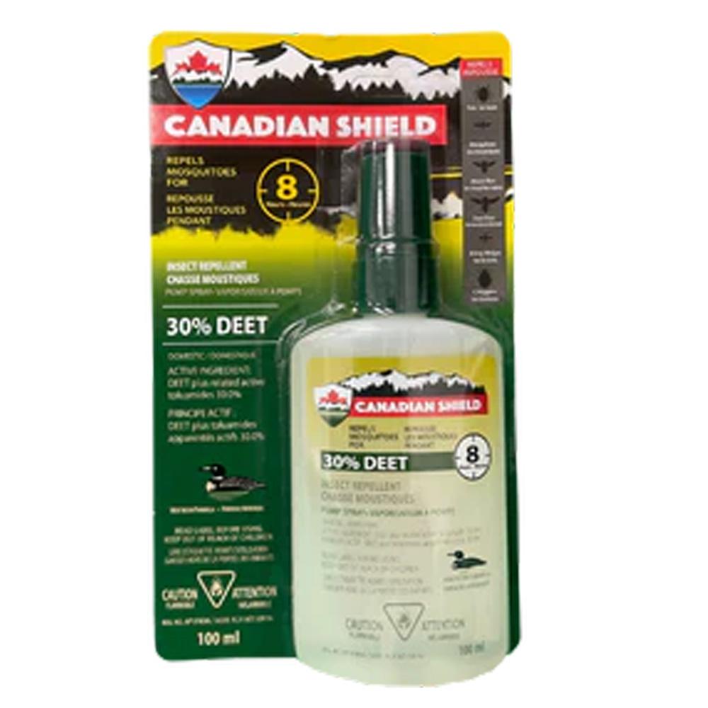  Canadian Shield Insect Repellent 100ml 30 % Deet Liquid Pump