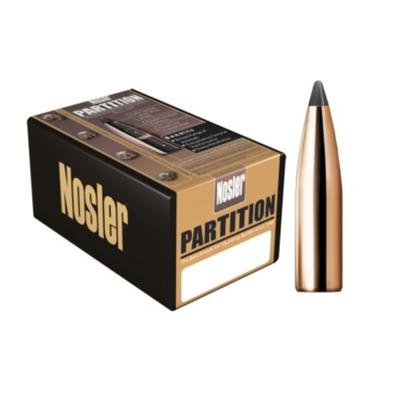 Nosler Partition Bullets 6.5mm, 140 Grain Spitzer, Pack of 50