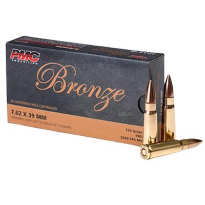 PMC 7.62x39mm 124gr FMJ, 20 Rounds
