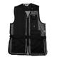  Bob Allen Shooting Vest 240m, Mesh, Black, Right Hand - Medium