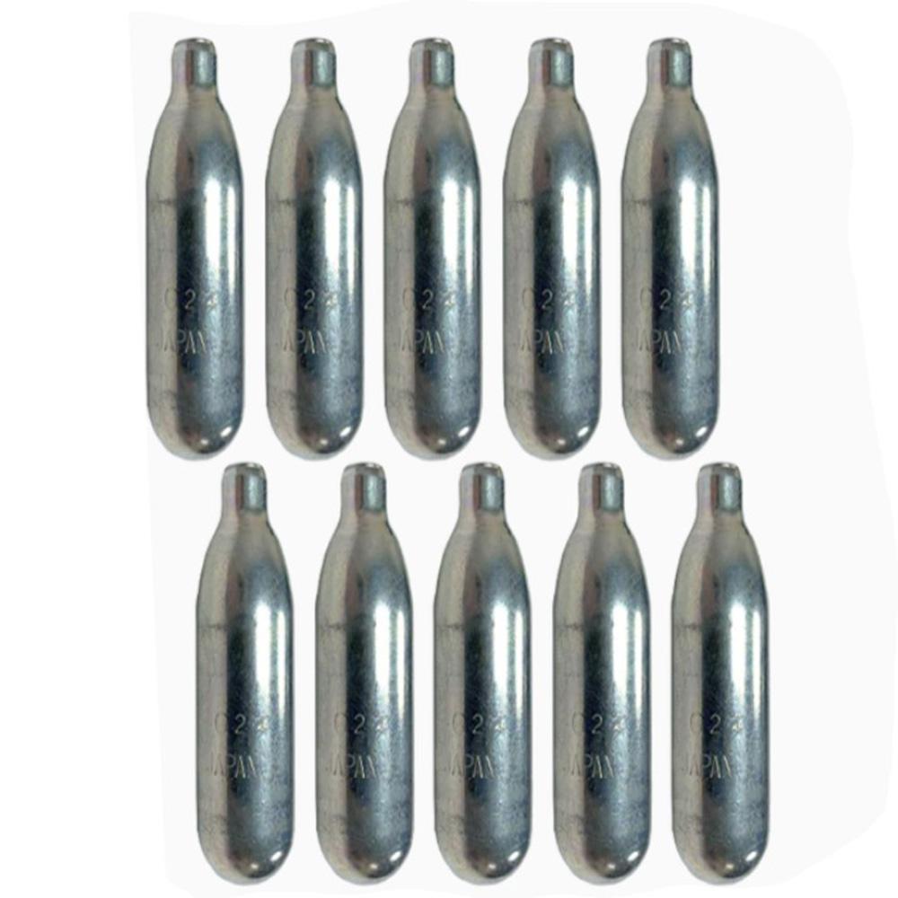 Bullseye North Byrna 12 Gram CO2 Cartridges, XL & HD with Boost, 10 Pack