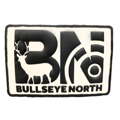 Bullseye North Raised Deer Black/White Patch