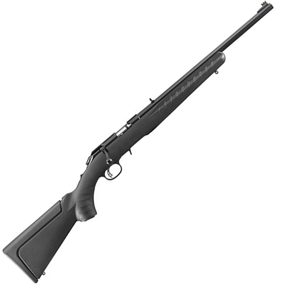  Ruger American Rimfire Compact 22 Wmr Black Synthetic Satin Blued 18 