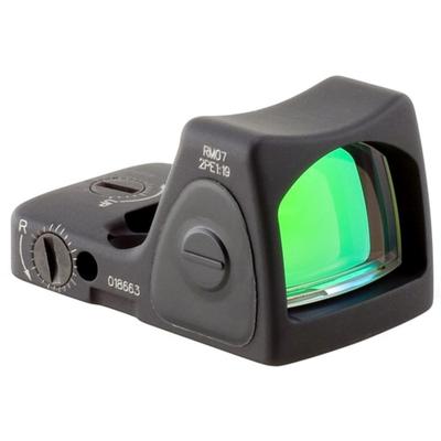 Trijicon RM07 RMR Type 2 Adjustable LED Reflex Sight (6.5 MOA Red Dot, Matte Black)