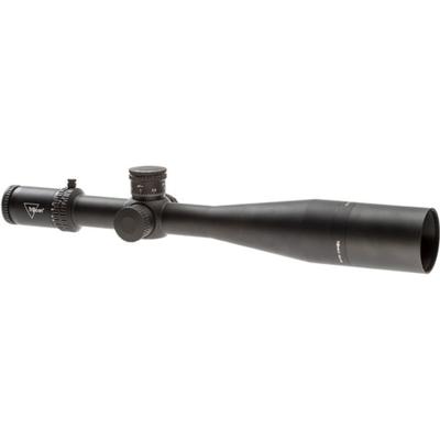 Trijicon Tenmile 5-50x56mm SFP Tactical Rifle Scope, Red and Green LED Illuminated MOA Long Range Reticle, 34mm 1/8 MOA Adjustment ELR Extreme Black