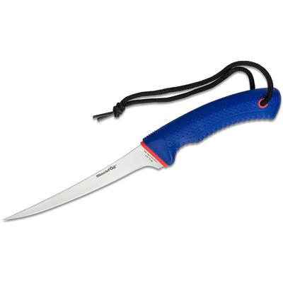 Blackfox Fillet Knife Flexible 420c Blade With Polypropylene Handle, Blue