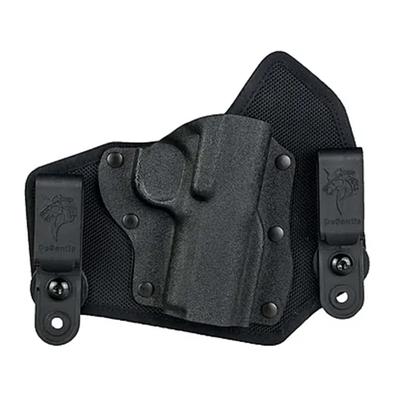 DeSantis Invader IWB Kydex Holster, S&W M&P 9/40, M&P CPT 9/40, S&W M&P M2.0 Compact 3.6in, Right Hand, Kydex, Black