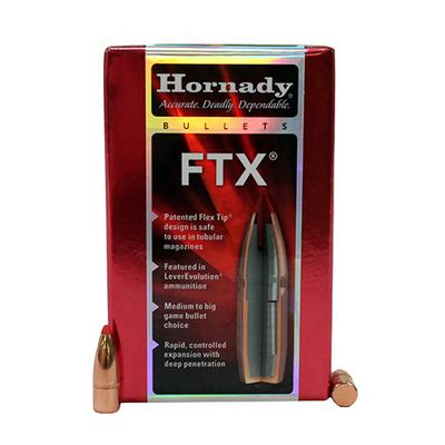 Hornady FTX .30 Cal 135 gr Bullets - QTY: 100