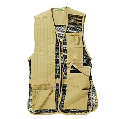 Bob Allen Shooting Vest - 240M - Mesh - Khaki - XL