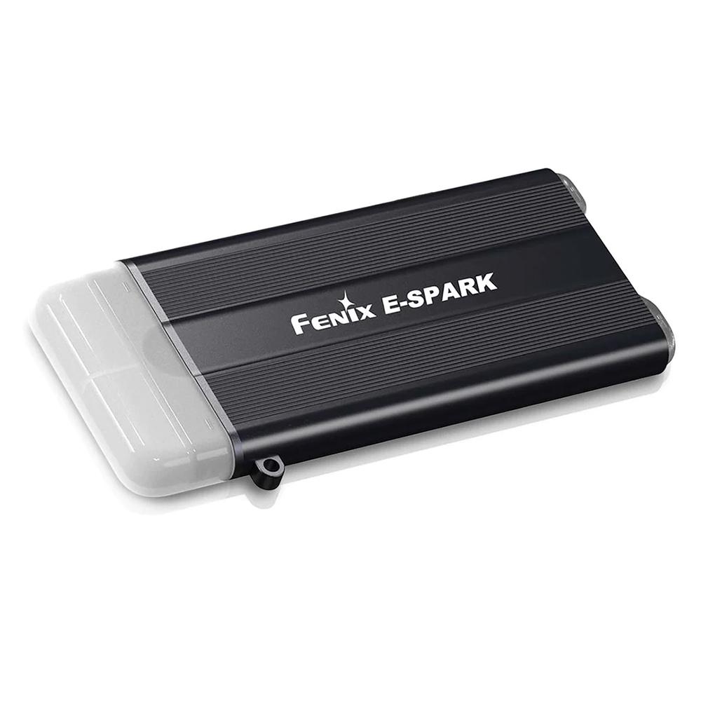  Fenix E- Spark Rechargeable Keychain Flashlight & Emergency Power Bank