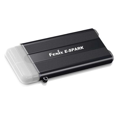Fenix E-Spark Rechargeable Keychain Flashlight & Emergency Power Bank