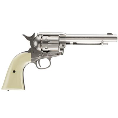 Umarex Colt SAA 1873 .177 BB Gun Revolver Nickel – Faux Pearl Grips