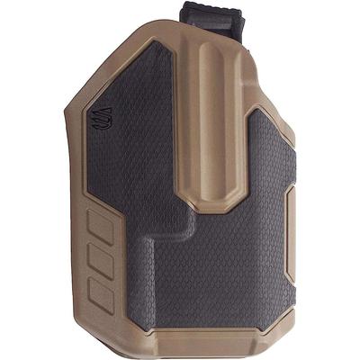 BLACKHAWK Omnivore Multi fit Holster for Most Handguns with Streamlight TLR-1/TLR-2 Tactical Flashlight Level 2 Retention Tan/Black