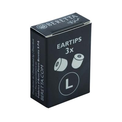 Beretta Earphone Mini Headset Replacement Ear Tips - Large (6pk)