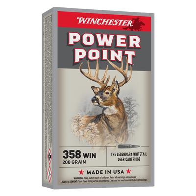 Winchester Power Point .358 Win, 200gr - Box of 20