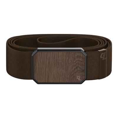 Groove Life Brown Belt with Walnut Magnetic Buckle, One Size Fits Most