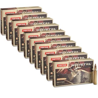 Norma Whitetail Ammo 300 Win Mag 150 Grain JSP - Case of 200