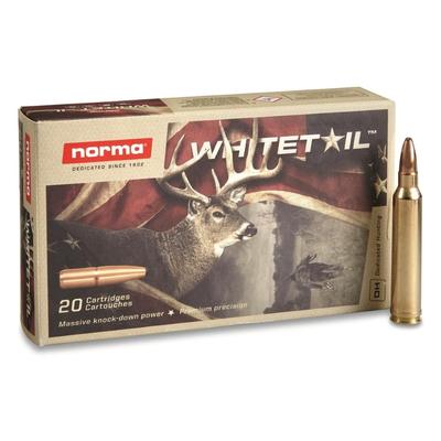 Norma Whitetail Ammo 308 Winchester 150 Grain JSP - Box of 20
