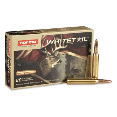Norma Ammo Whitetail 7mm Remington Magnum, PSP, 150 Grain - Box of 20