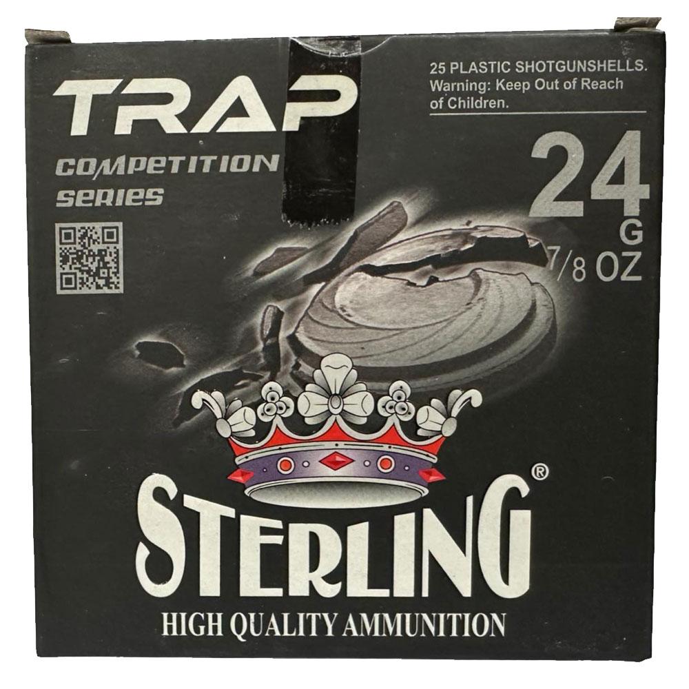 Sterling Shotgun Ammo 12 Gauge Trap Load #7.5 2.34" - Box of 25