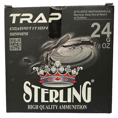 Sterling Shotgun Ammo 12 Gauge Trap Load #7.5 2.34