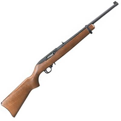 Ruger 10/22 Carbine 22 LR Hardwood Satin Black 18.5
