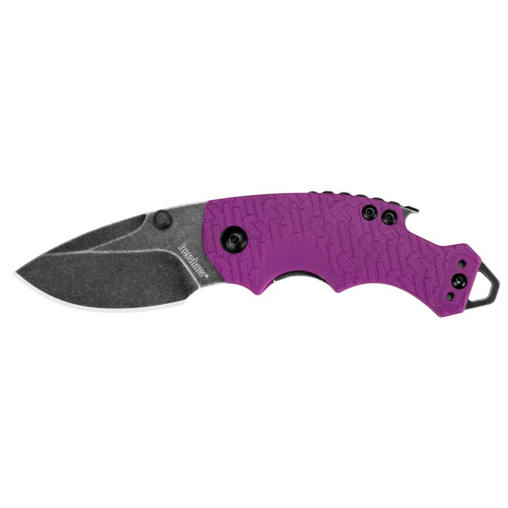  Kershaw Shuffle Folding Multifunction Pocket Knife - Purple Blackwash