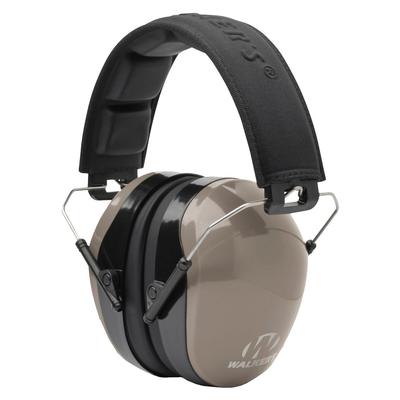 Walker's Pro Low Profile Folding Earmuff - Flat Dark Earth (FDE) (22 dB NRR)