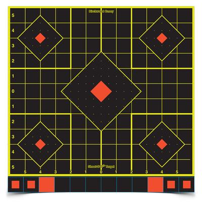 Birchwood Casey Shoot•N•C 12 Inch Sight-In Target, 60 Plasters - 5 Targets